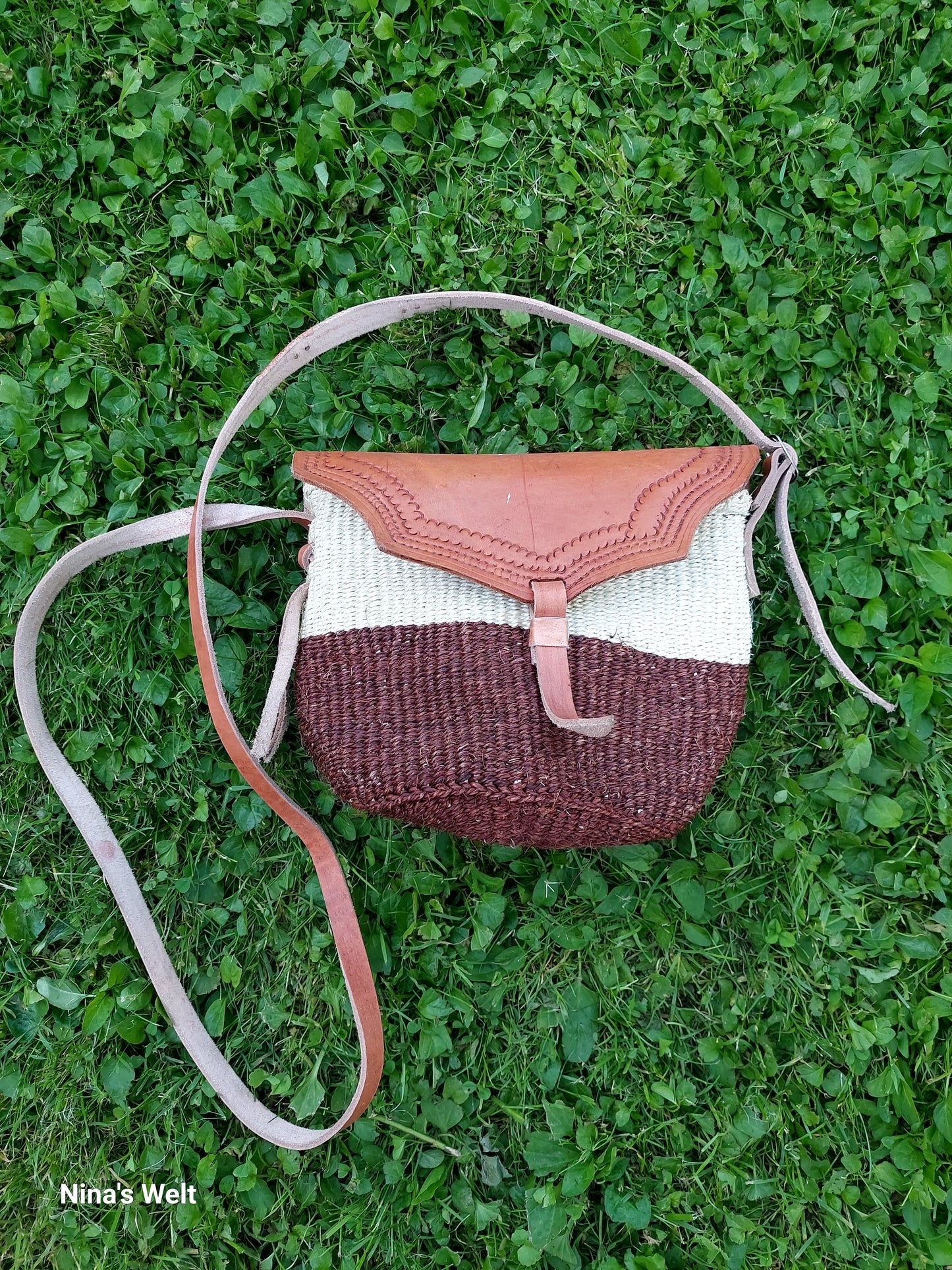 Sisal Handtasche
